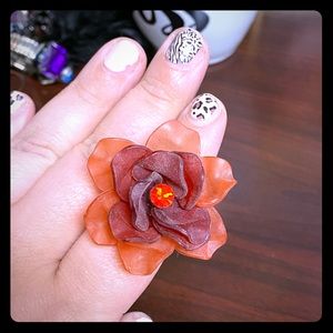 Red rose ring